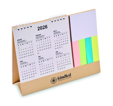 Logotrade promotional giveaways photo of: Desk calendar with memo pad
